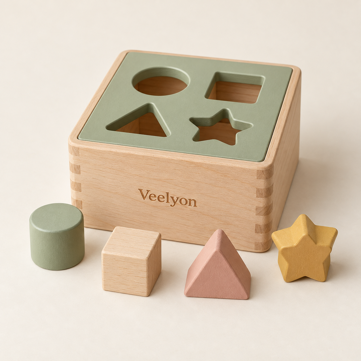 AI-generated product concept of Garden Shape Sorter