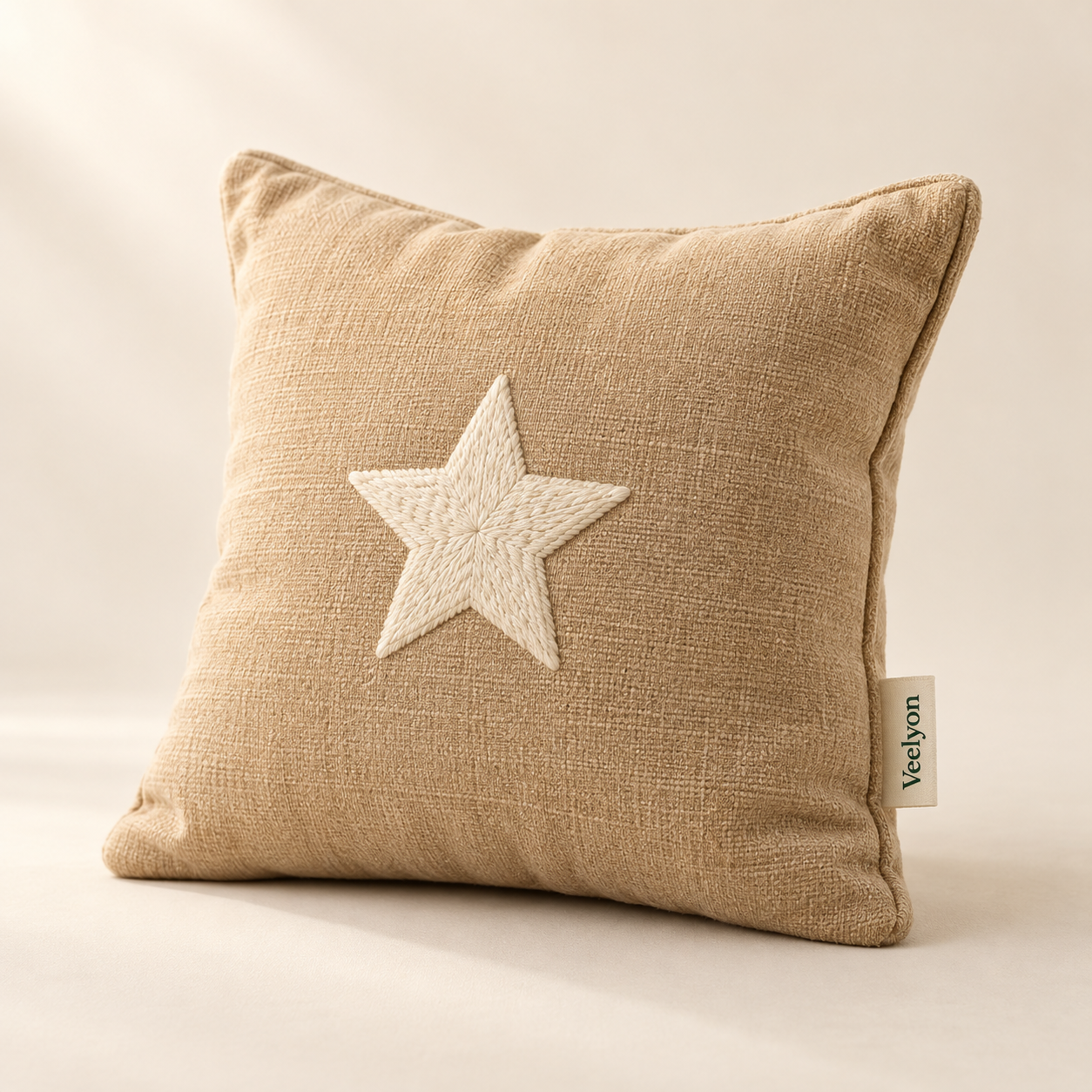 AI-generated product concept of Star Decorative Pillow